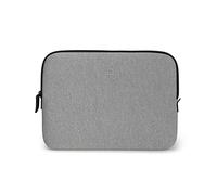 Dicota Skin Case 12 Pulgadas Urban, Funda para Ordenador portátil, MacBook, ultrabook y Tableta, Funda de Neopreno elástico para MacBook, Gris