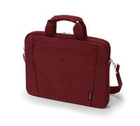 DICOTA Slim Case BASE Bolsa para el hombro para portátil y tablet, funda ligera para portátil, bolsa para portátil Slim Case BASE, negra, para portátiles de 13-14,1".