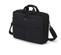 Dicota Top Traveller 39,6 cm (15.6") Bandolera Negro - Funda (Bandolera, 39,6 cm (15.6"), Tirante para Hombro, 930 g, Negro)