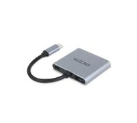 Dicota USB-C Estación de acoplamiento portátil 4 en 1 4K HDMI PD 100W