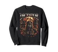 Dictador Lobos Bootleg Militar Divertido Sudadera