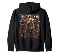 Dictador Lobos Bootleg Militar Divertido Sudadera con Capucha