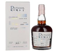 Dictador RIMA 1 21 Years Old AMERICAN OAK Cask Vintage 2001 44% Vol. 0,7l in Giftbox