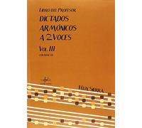 DICTADOS ARMÓNICOS A DOS VOCES 3: LIBRO DEL PROFESOR
