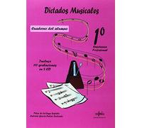 DICTADOS MUSICALES 1º ENSEÑANZA PROFESIONAL: CUADERNO DEL ALUMNO