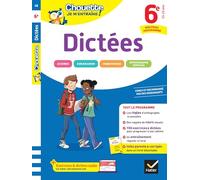 Dictées 6e: règles d'orthographe clés + 200 exercices et dictées: 48