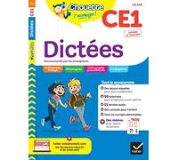 Dictées CE1: cahier d'entraînement en orthographe recommandé par les enseignants
