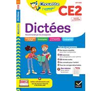 Dictées CE2: cahier d'entraînement en orthographe recommandé par les enseignants