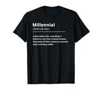 Dictionary Definition Millennial Camiseta