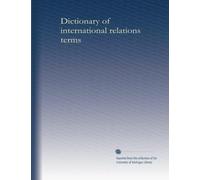 Dictionary of international relations terms