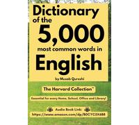 Dictionary of the 5000 most common words in English (The Harvard Collection™)
