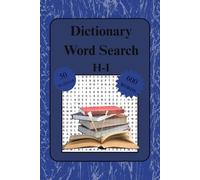 Dictionary Word Search Puzzle Book: H-I | Fun and Educational Word Find Puzzles for Teens and Adults