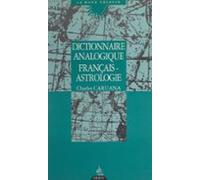 Dictionnaire Analogique Français-astrologie (ebook)