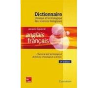 Dictionnaire Chimique Et Technologique Des Sciences Biologiques Anglai