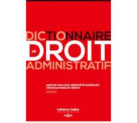 Dictionnaire de droit administratif