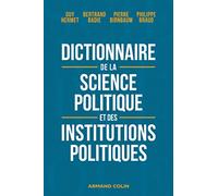 Dictionnaire de la science politique et des institutions politiques