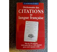Dictionnaire des citations de langue française