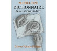 Dictionnaire des citations inédites