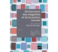 Dictionnaire Des Inégalités Et De La Justice Sociale (ebook)