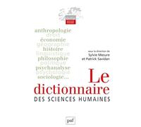Dictionnaire des sciences humaines
