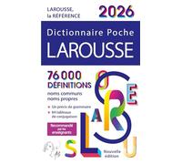 Dictionnaire Larousse Poche