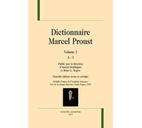 Dictionnaire Marcel Proust: 2 volumes