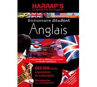 Dictionnaire Student anglais-français et français-anglais
