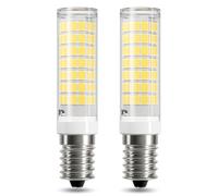 DiCUNO Bombilla LED E14 4W, Blanco frío 6000K, 550lm, 230V, No regulable, Maíz LED tornillo pequeño, Bombillas halógenas equivalentes de 50W, E14 base estándar, 2 piezas