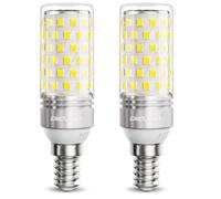 DiCUNO Bombilla LED E14 Maíz 10W, Equivalente halógena 130W, 1400lm, Luz frío 6000K, No regulable, 230V, Casquillo E14 estándar, Ahorro de energía, Pack de 2