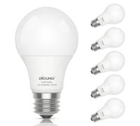 DiCUNO ProOE Bombilla LED A60 9W, Casquillo E27 Luz Blanca Cálida 3000K, Equivalente a 60W, 806 Lúmenes, IRC98, Ahorro de energía, no regulable, 100-240V, Pack de 6