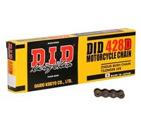 DID 428 D Standard Motocicleta Cadena B&B Abierto Con Cierre Clip 126 Eslabones