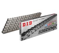 DID 520 ZVM-X B&B Cadena de Motocicleta X-Ring Gris 122 Eslabones