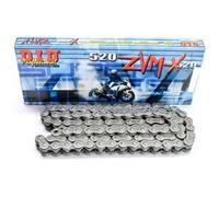 DID Cadena 520 ZVMX, 104 eslabones (X de anillo), abierto con remachadora Candado