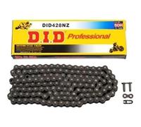 DID Cadena 428 NZ, 128 eslabones (estándar), abierto con clip Candado