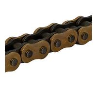 DID Cadena 428VX (Oro y Negro) - Longitud: 138 eslabones con unión clip (FJ)