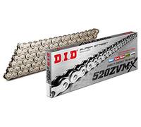 DID Cadena 520 ZVMX, 108 eslabones (X), abierto con anillo de remachadora Candado