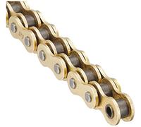 D.I.D Racing Chain Cadena de transmisión 520ERVT X-Ring Oro 120 eslabones Clip