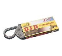 DID Cadena 520ZVM-X (Oro y Oro) - Longitud: 120 eslabones con unión remachada (ZJ)