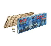 DID Cadena 520ZVM-X (Oro y Oro) - Longitud: 96 eslabones con unión remachada (ZJ)