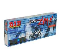 DID Cadena 525ZVM-X (Oro y Oro) - Longitud: 98 eslabones con unión remachada (ZJ)