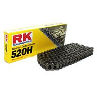 DID Cadena 530VX3 (Oro y Negro) - Longitud: 96 eslabones con unión remachada (ZJ)
