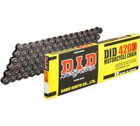 DID, Cadena Did 428D, Negro Y Negro, Longitud, 120 Eslabones Con Unión Clip, Rj