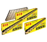 DID Cadena Vx3 520 525 530 oro 525 VX3(G&B) 124 ESLABO.