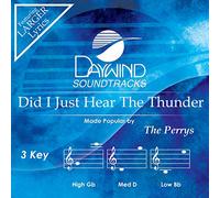 Did I Just Hear The Thunder [Accompaniment/Performance Track]