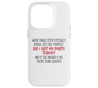 Did I Shit My Pants Today Funny Coworker Sarcastic Work Team Carcasa para iPhone 14 Pro