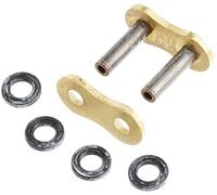 D.I.D. Bloqueo de remache hueco 525 ZVM-X (G&G) - (ZJ) 525 paso, negro-oro