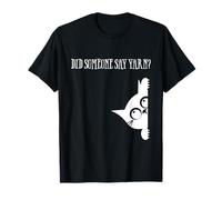 Did Someone Say Yarn Funny Cat Lover Knitting Crochet Hobby Camiseta