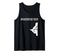 Did Someone Say Yarn Funny Cat Lover Knitting Crochet Hobby Camiseta sin Mangas