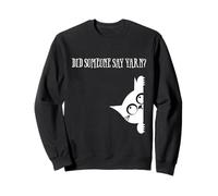 Did Someone Say Yarn Funny Cat Lover Knitting Crochet Hobby Sudadera