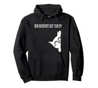 Did Someone Say Yarn Funny Cat Lover Knitting Crochet Hobby Sudadera con Capucha